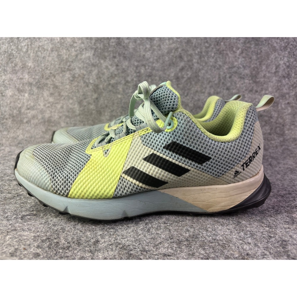 Adidas Terrex Trail Running Shoes‎ Womens 7.5 Blue Green BC0512 Sneakers